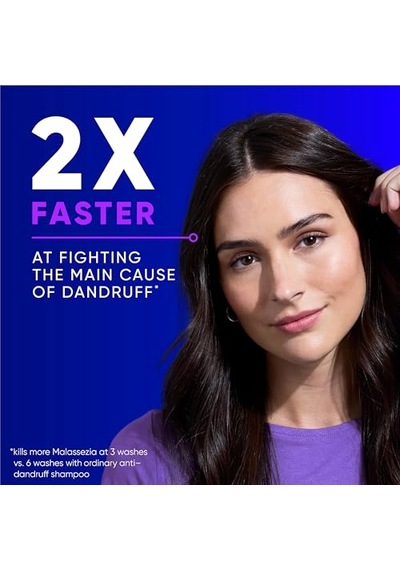 Head & Shoulders Klinik Güçte Kepek Şampuanı İkili Paket, Ferahlatıcı Narenciye Özlü Gelişmiş Yağ Kontrolü, Her Biri 13,5 Oz.