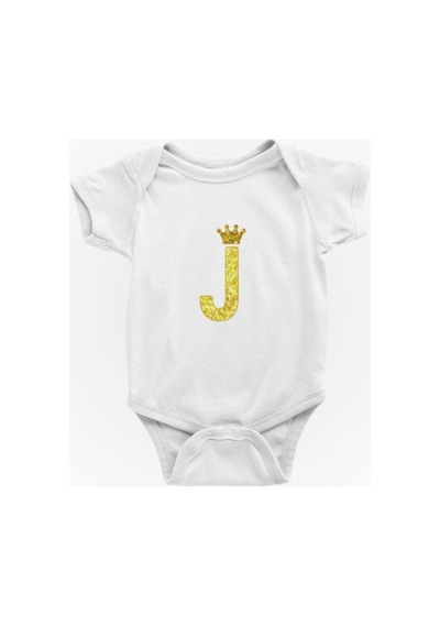 Babylimon J Harfi Jaskılı Jebek Zıbını Beyaz - 132207128 Beyaz