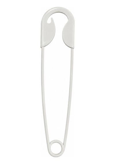 Fugo Kancalı Saç Tokası Çengelli Toka 14 Cm Yarım Toplama Saç Aksesuarı Beyaz