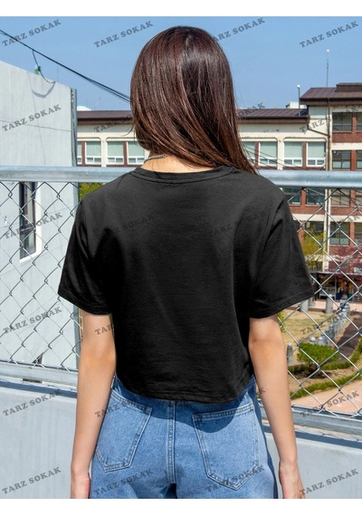 Startmore Do What Baskılı Oversize Kalıp Unisex T-shirt Siyah