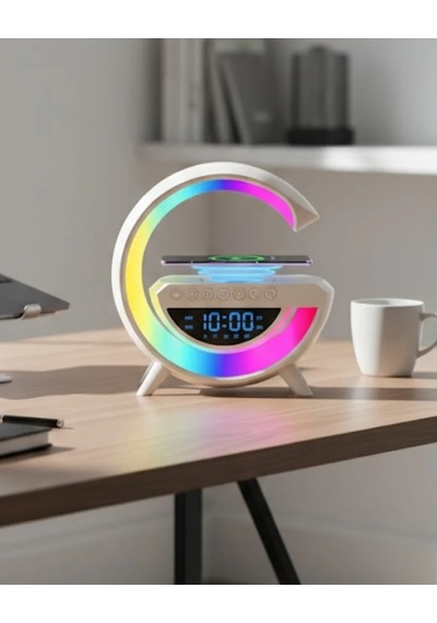 Modern Rgb Işıklı Kablosuz Hoparlör Uzun Süreli Müzik Keyfi