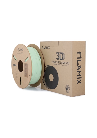 Filamix Yeşil Pla Mat Filament 1.75mm 1 Kg