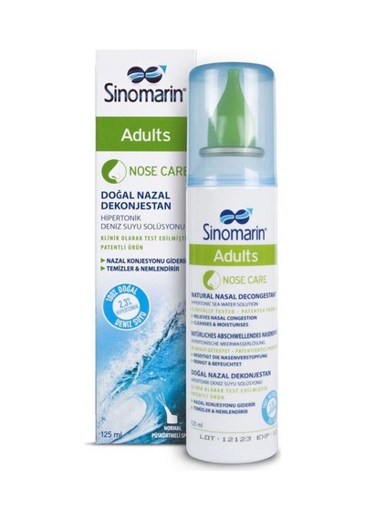 Sinomarin Adults Hipertonik Deniz Suyu 125ml
