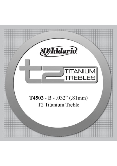 Daddario T4502 Klasik Gitar Tek Tel T2 Serisi - Tiz Tel