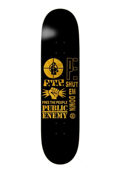 Element Element 825 Pexe Shut Em D Unisex Skateboard Deck Ast Çok Renkli