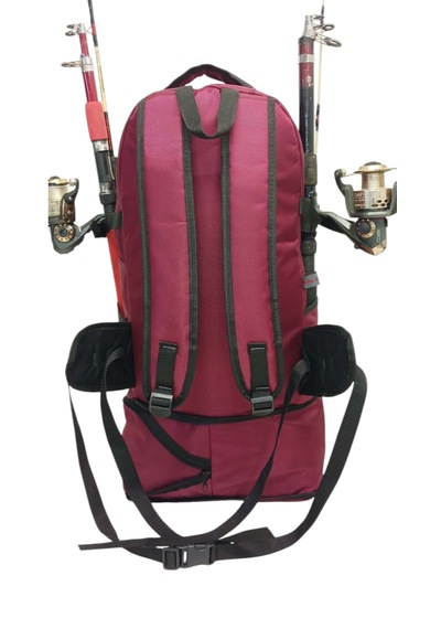 Rowan Çanta Rowan Körüklü Bordo Kamp Dağ Balıkçı Seyahat Çantası 70 34 27cm Bordo
