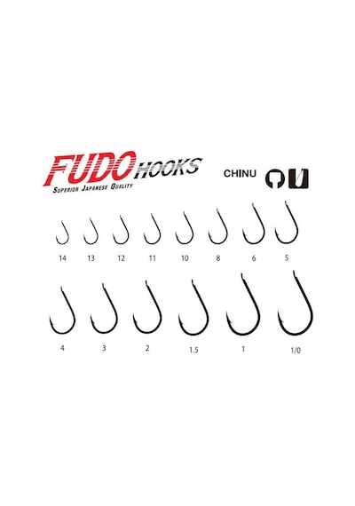 Fudo 1001 No:1 Chinu Black Nikel Olta İğnesi 10 Adet