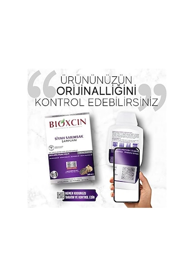 Bioxcin Siyah Sarımsak Saç Dökülmesine Karşı Bitkisel Şampuan 1 X 300 Ml