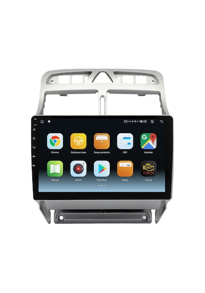Peugeot 307 Android Multimedya Sistemi 2001-2008 Crv-4424xa 9"