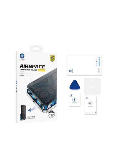 Lito Air Space İphone 17 Pro Privacy Ekran Koruyucu