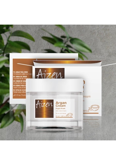 Aizen Cosmetic Argan Yağlı Cilt Bakım Kremi 50 ML