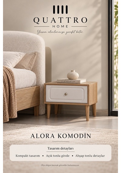 Alora Genç Odası Takımı Beyaz