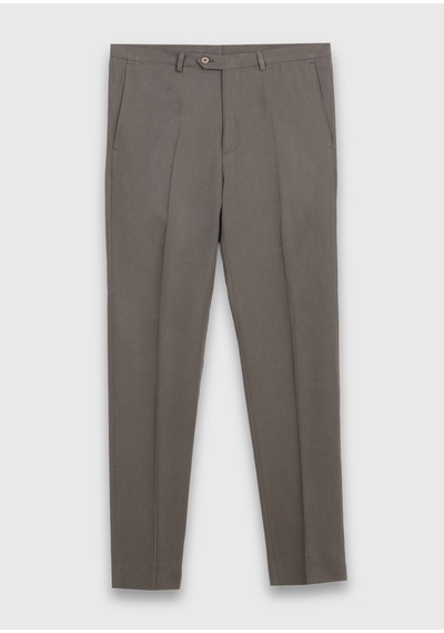 Ramsey Kahverengi Düz Zeroweight Slim Fit Takım Elbise