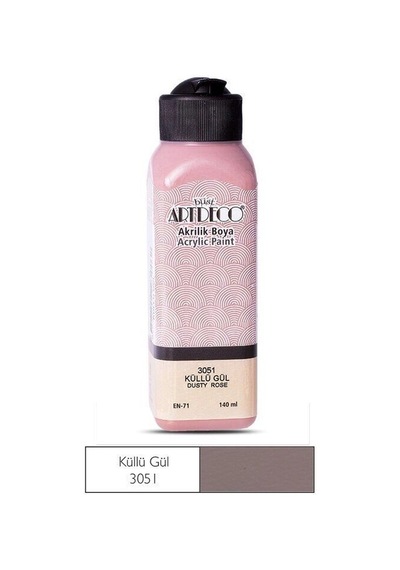 Artdeco Akrilik Boya 140 Ml. 3051 Küllü Gül Renkli