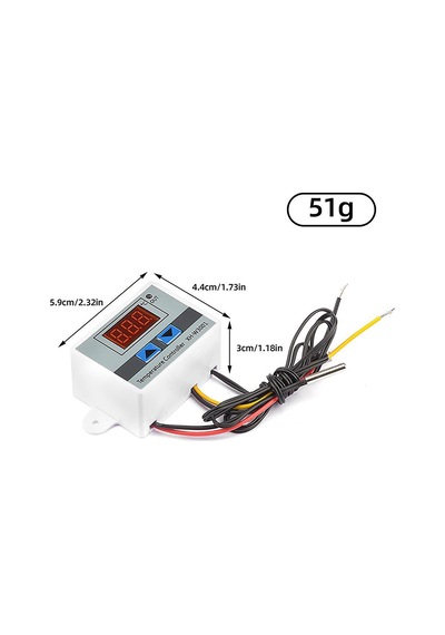 Komponentci Xh-w3001 220v Ac Dijital Termostat 1500w