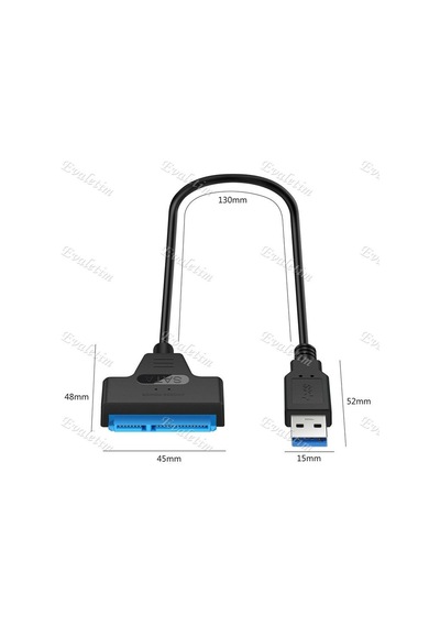 Usb 3.0 2.5 Inç Sata 4469A Hdd Hard Disk Kablosu Kutusu Veri Hard