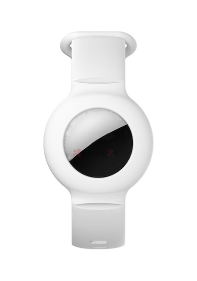Apple Uyumlu AirTag Yüksek Kaliteli Anahtarlık Ve Bileklik Kılıfı 360 Tam Koruma Silikon Kordon
