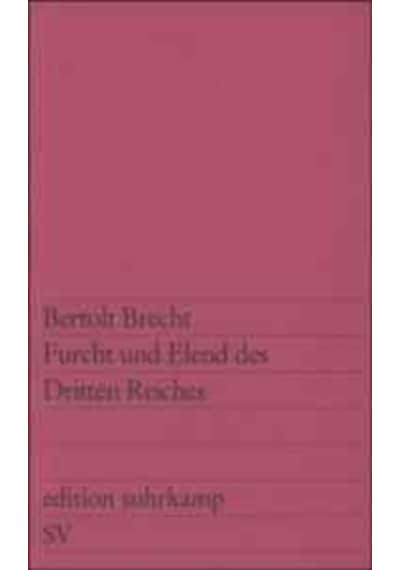 Furcht und Elend des Dritten Reiches 9783518103920