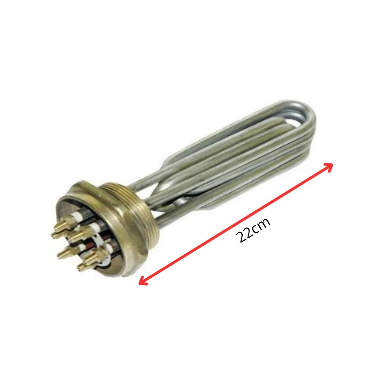 2'' İnç 7500 Watt Krom Trf Filkete Isıtıcı Adet