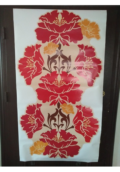 Readyroll Floral Kendinden Yapışkanlı Dekoratif Duvar Süsü N11.273