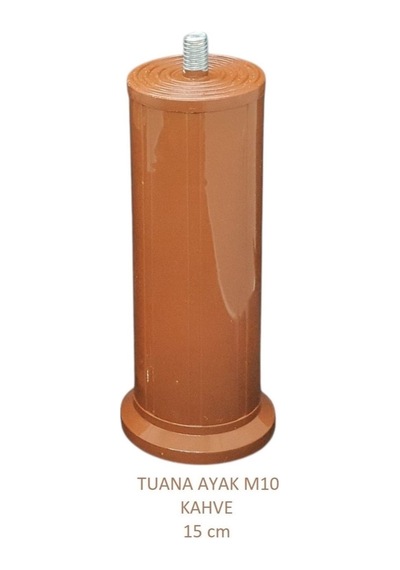 Tuana Ayak 15 cm M10 Cıvatalı Kahve