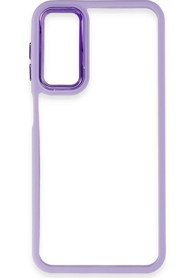 Cosmotex Newface Samsung Galaxy Uyumlu  A14 4g Kılıf Dora Kapak - Lila LİLA
