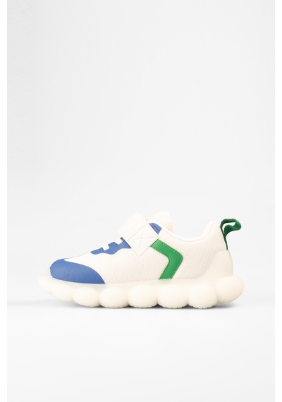 Vicco Bread Işıklı Unisex Okul Öncesi Beyaz Spor Ayakkabı Beyaz