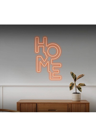 Home Yazılı Neon Tabela Turuncu