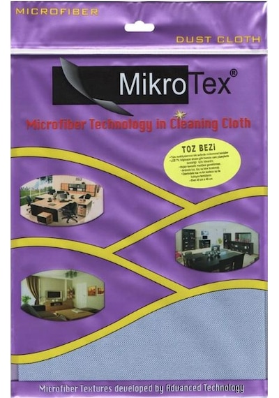 Mikrotex Mikrofiber Toz Bezi 12 Adet Mavi 40 x 40 CM