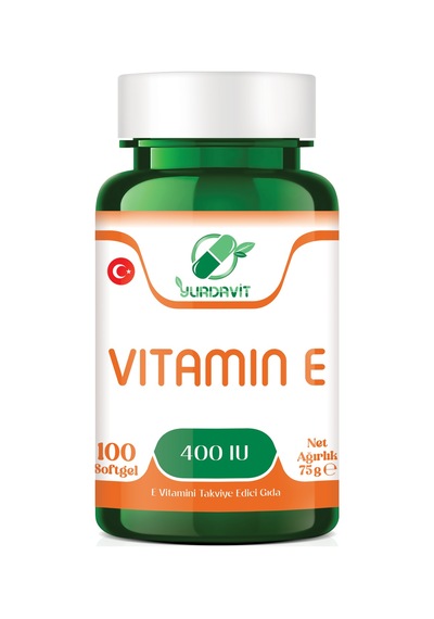 Yurdavit E Vitamini 400 IU 100 Softgel