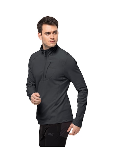 Jack Wolfskın Jack Wolfskin Kolbenberg Hz Erkek Gri Polar 6350 Antrasit