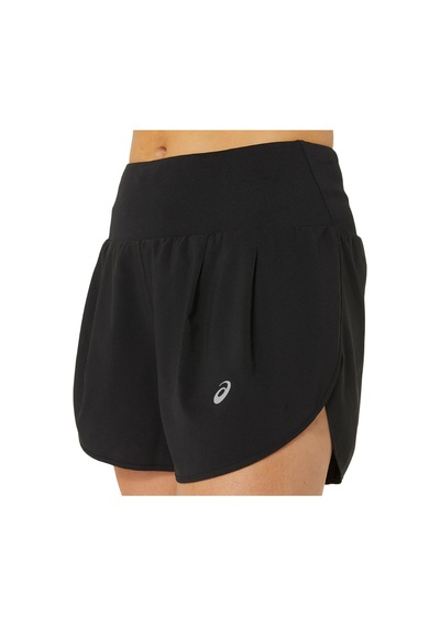 Asics Road 3.5ın Short Kadın Siyah Beyaz Şort 2012c965-001 Siyah Beyaz