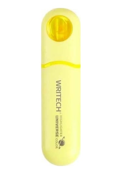 Wrıtech W-8154 Astronot Fosforlu Kalem Neon Sarı - 12'li Kutu