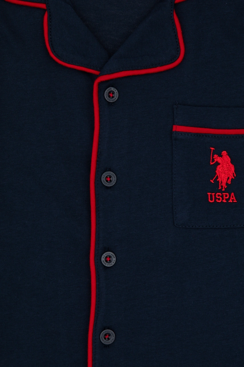 U.s. Polo Assn. Erkek Çocuk Lacivert Pijama Takım 50318694-vr033 Lacivert