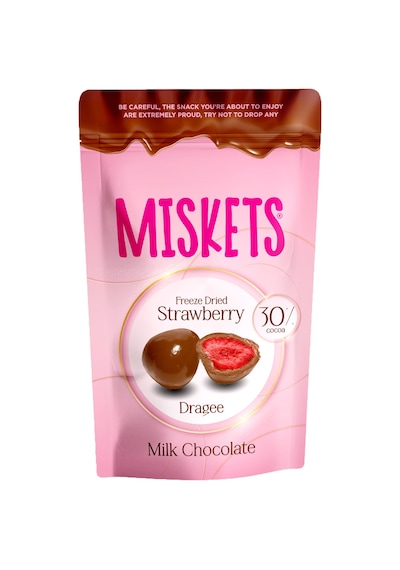 Miskets Sütlü Çıkolata Kaplamalı Çilek 80 G