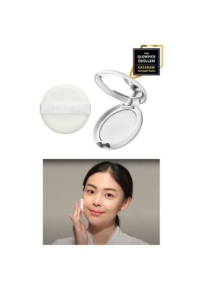 Missha Airy Pot Pressed Powder Matlaştırıcı Transparan Ultra Hafif Sıkıştırılmış Pudra 8 G-  Translucent