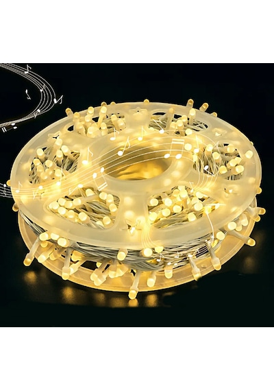 240 Ledli 50 Metre Led Gün Işığı Renk 8 Animasyonlu