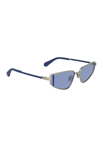 Calvin Klein Jeans Ckj25200s-718 Kadın Güneş Gözlüğü Gümüş