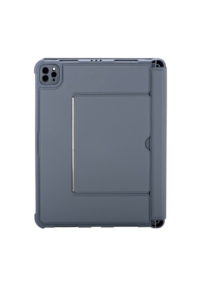 T5510d İpad Uyumlu Pro 13 2024 Kılıf Palermo Ledli Klavyeli Standlı Tablet Kılıfı - Siyah Diğer