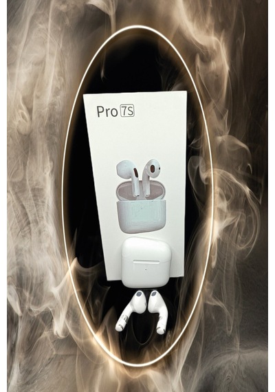 Pro 7s Yeni Nesil Mini Bluetooth Kulaklık Dokunmatik Type-c Beyaz