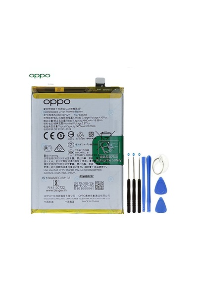 Senalstore Oppo A9 2020/a5 2020 Pil Batarya Blp727 + Tamir Seti