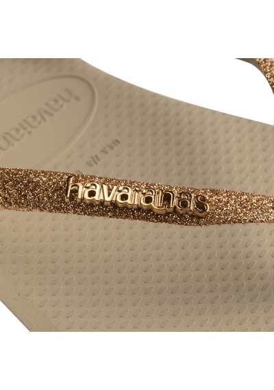 Havaianas Kids Slim Glitter Kadın Plaj Terliği 4146975 Dore