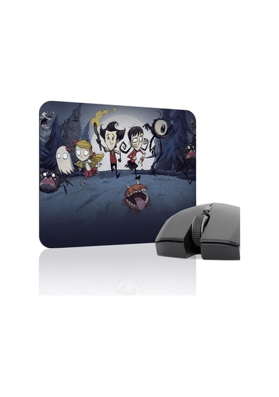 Don't Starve Kaymaz Dikişli Kauçuk Oyuncu Mousepad V5 - 22x18 Gaming Mouse Pad Fare Altlığı
