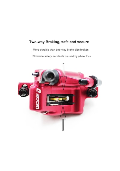 Xtech Hb100 Xiaomi M365 / Pro / Pro 2 Elektrikli Scooter Hidrolik Disk Fren Arka Fren Aksesuarı - Siyah