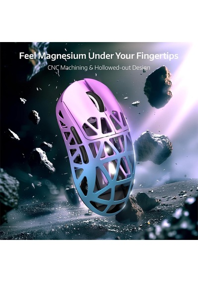 R2 Magnezyum Alaşımlı Kablosuz Gaming Mouse 48g Ultra Hafif, Pixart Paw3950 Sensör, 42000 Dpı, Bt/2.4g/kablolu Üçlü Mod, 8k Tepki Hızı, Windows/xbox/ps/mac Uyumlu Tw Purple R2 Magnezyum Alaşımlı Kablosuz Gaming Mouse 48g Ultra Hafif, Pixart Paw3950 Sensör, 42000 Dpı, Bt/2.4g/kablolu Üçlü Mod, 8k Tepki Hızı, Windows/xbox/ps/mac Uyumlu Tw Purple