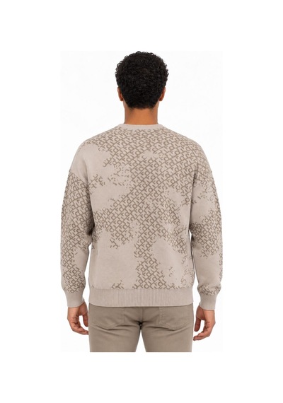 Loft Relax Fit Erkek Kazak Lf2044331 Q1.v1 Bej