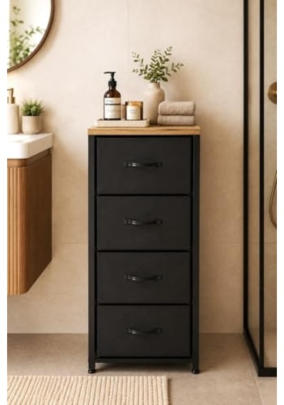 4 Çekmeceli Metal Banyo Dolabı Çok Amaçlı Dolap Pratik Organizer Çekmeceli Düzenleyici Çok Renkli 95 X 40 Açık Kahve 4 Çekmeceli Metal Banyo Dolabı Çok Amaçlı Dolap Pratik Organizer Çekmeceli Düzenleyici Çok Renkli 95 X 40 Açık Kahve