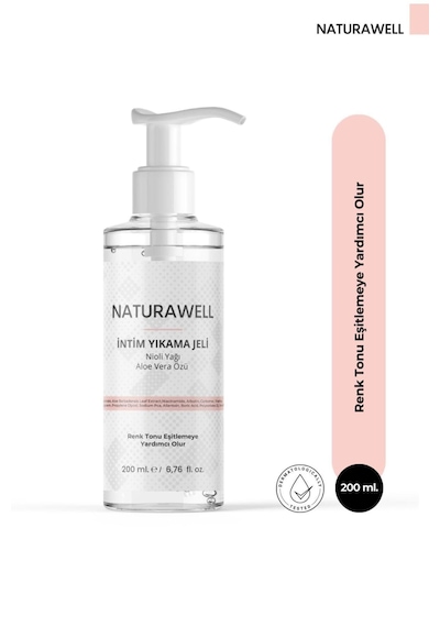 Naturawell İntim Ph Dengeli Hassas Genital Bölge Yıkama ve Temizleme Jeli 200 ML