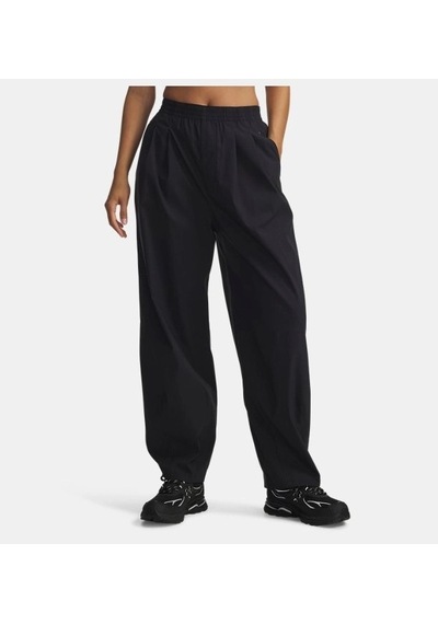 Under Armour Unstoppable Woven Pileli Kadın Eşofman Altı 6007027-001 Siyah