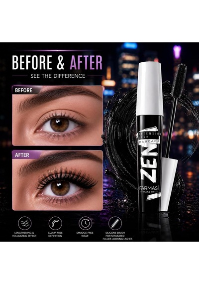 Zen Maskara 8 Ml Çok Renkli